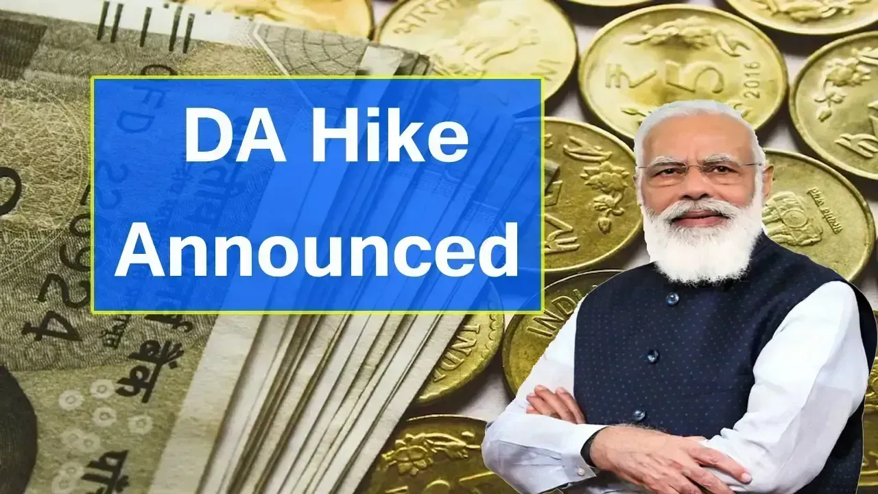 DA Hike Announced: Government Employees Set to Receive Major Pay Boost